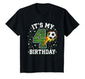Its My 4Th Birthday Soccer Ball T-Shirt - Casual Everyday Wear for Adults - T-Shirt, Sweatshirt, Hoodie