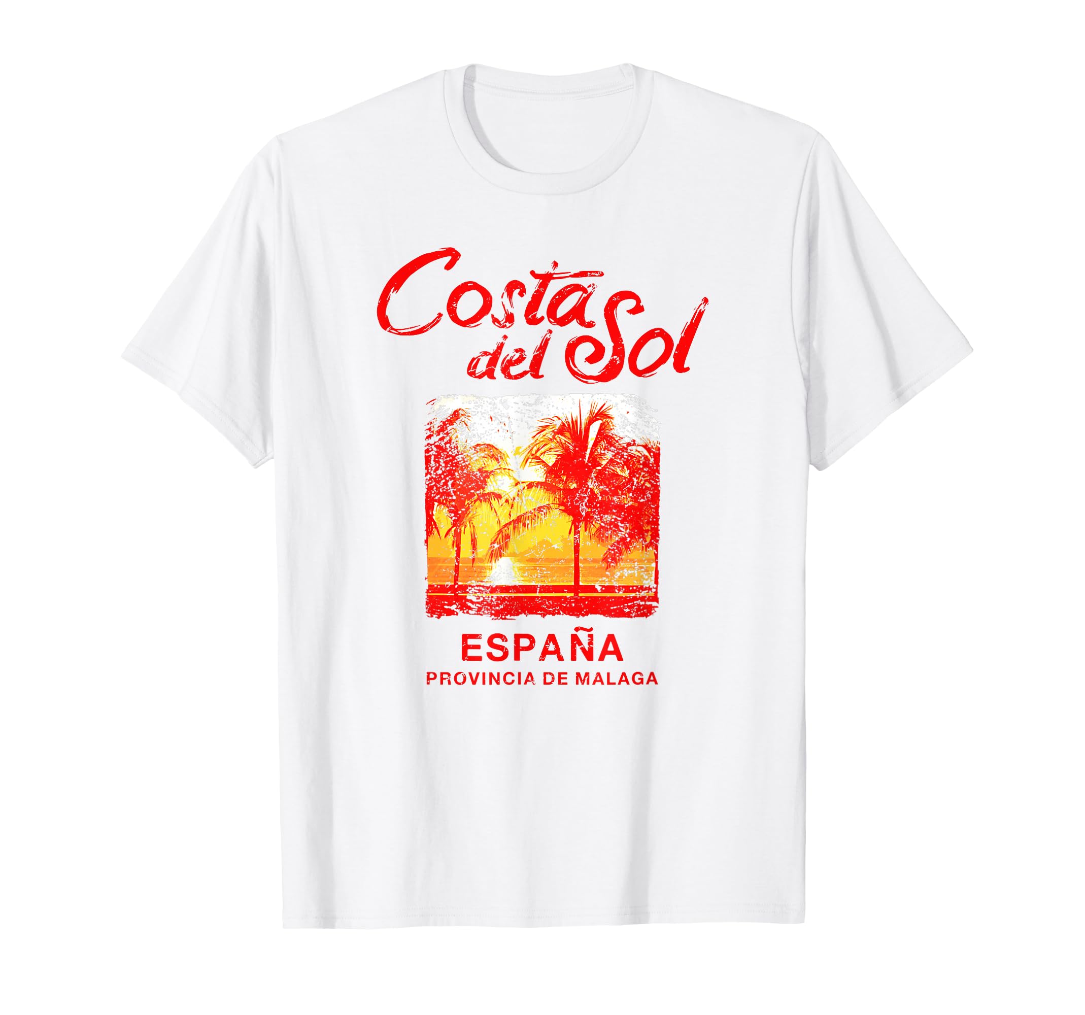 Spain Costa Del Sol Malaga Espana T-Shirt - Minimalist Print Men Women - T-Shirt, Sweatshirt, Hoodie