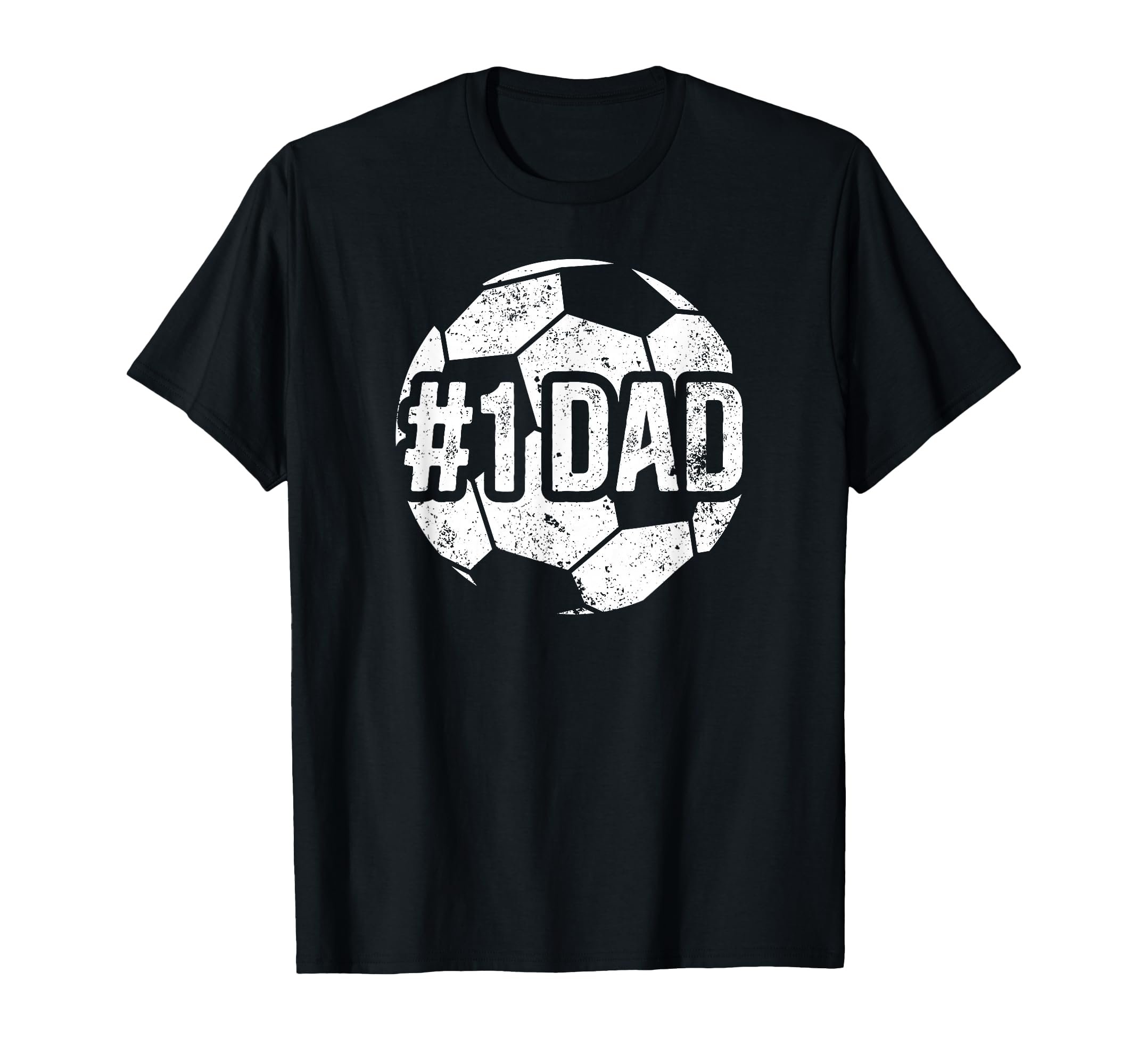 1 Dad Soccer Dad Soccer Player Dad T-Shirt - Fun Novelty Design for Adults - T-Shirt, Sweatshirt, Hoodie