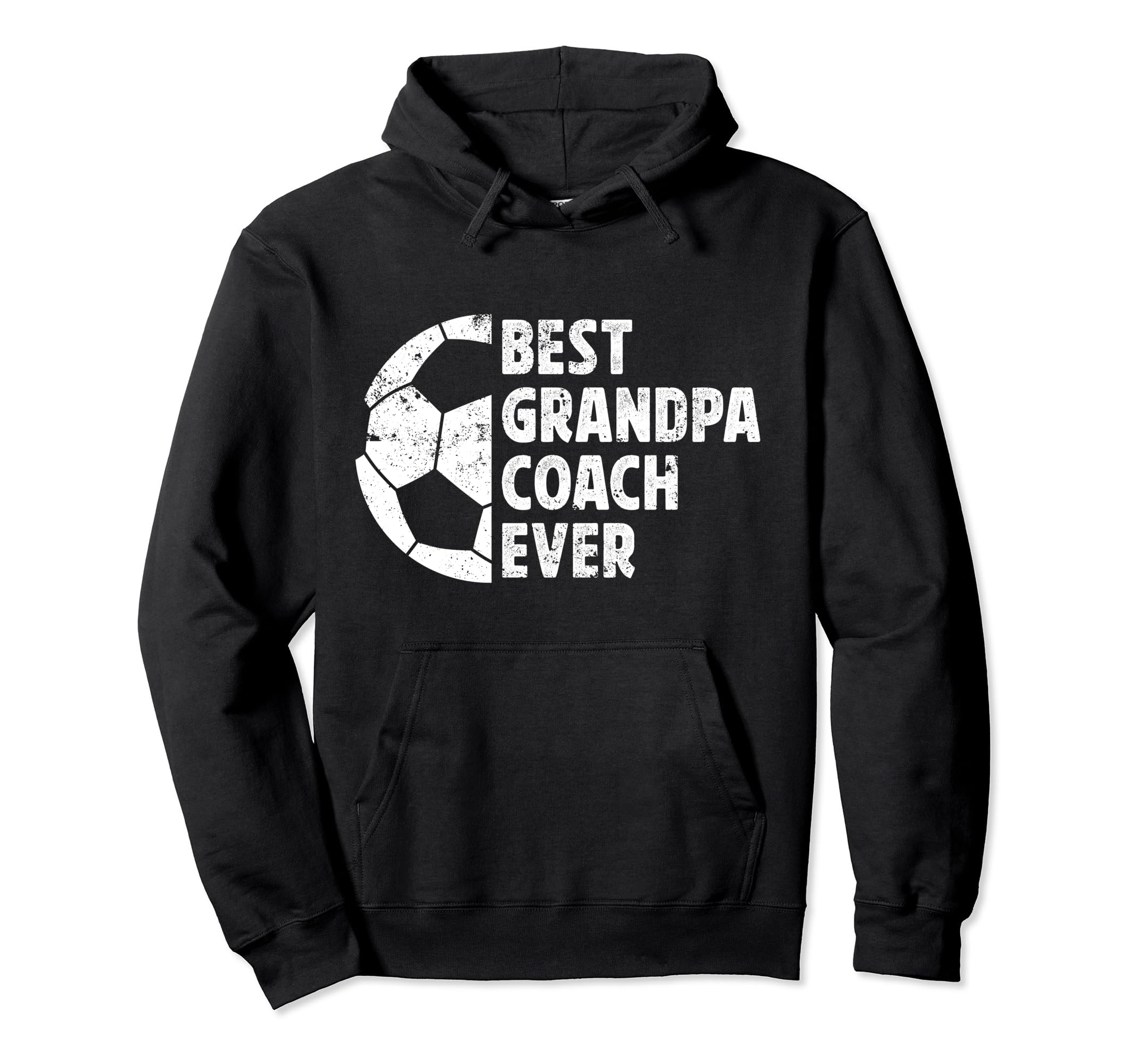 Best Grandpa Coach Soccer Grandpa Soccer Hoodie - Trendy Graphic Unisex - T-Shirt, Sweatshirt, Hoodie