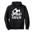 Soccer Pepaw Grandpa Pepaw Soccer Player Hoodie - Custom Art Print Unisex - T-Shirt, Sweatshirt, Hoodie