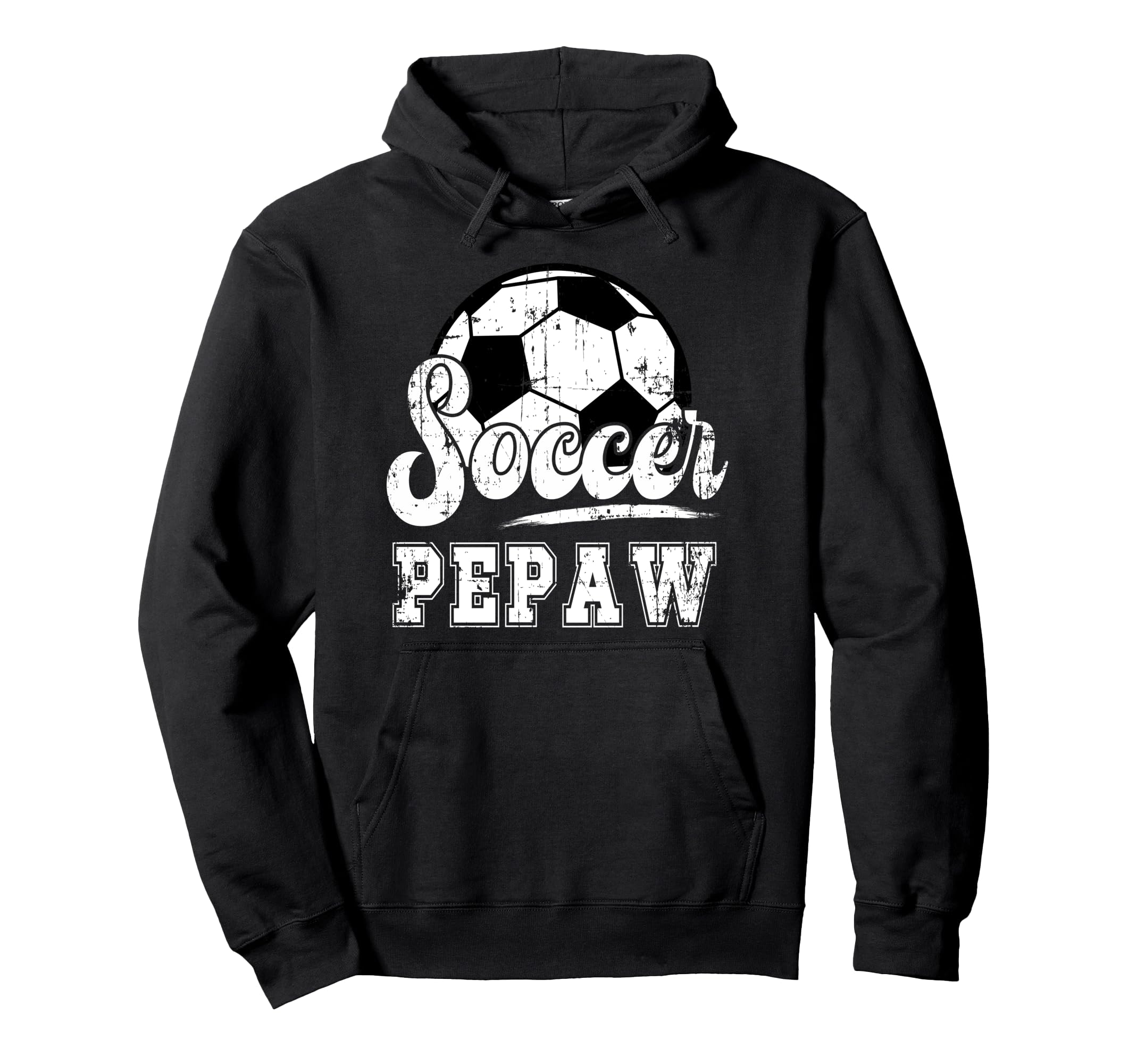 Soccer Pepaw Grandpa Pepaw Soccer Player Hoodie - Custom Art Print Unisex - T-Shirt, Sweatshirt, Hoodie