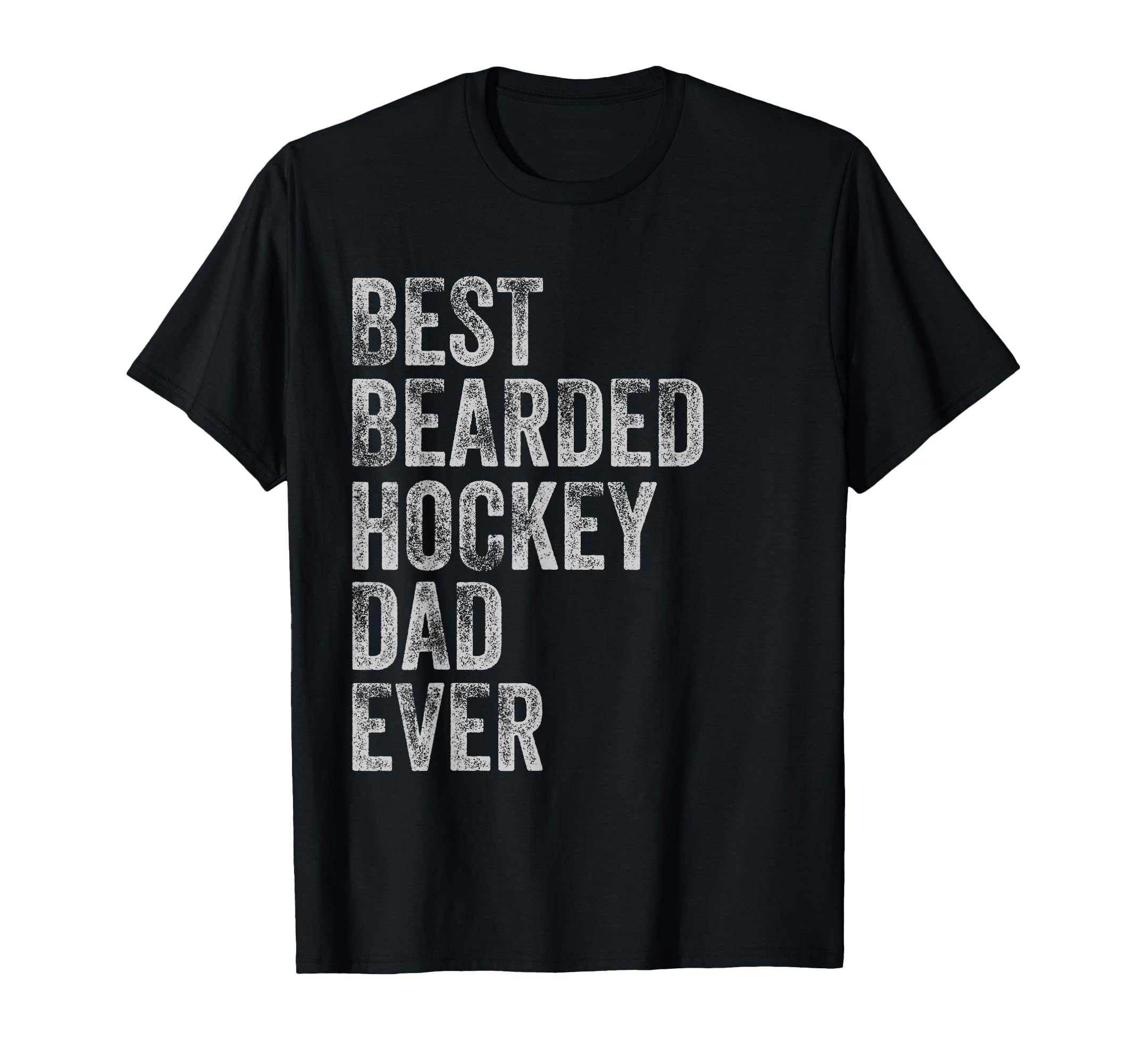 Best Bearded Hockey Dad Fathers Day T-Shirt - Unique Graphic Unisex - T-Shirt, Sweatshirt, Hoodie