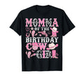 Momma Birthday Cow Rodeo Cowgirl T-Shirt - Trendy Graphic for Adults - T-Shirt, Sweatshirt, Hoodie