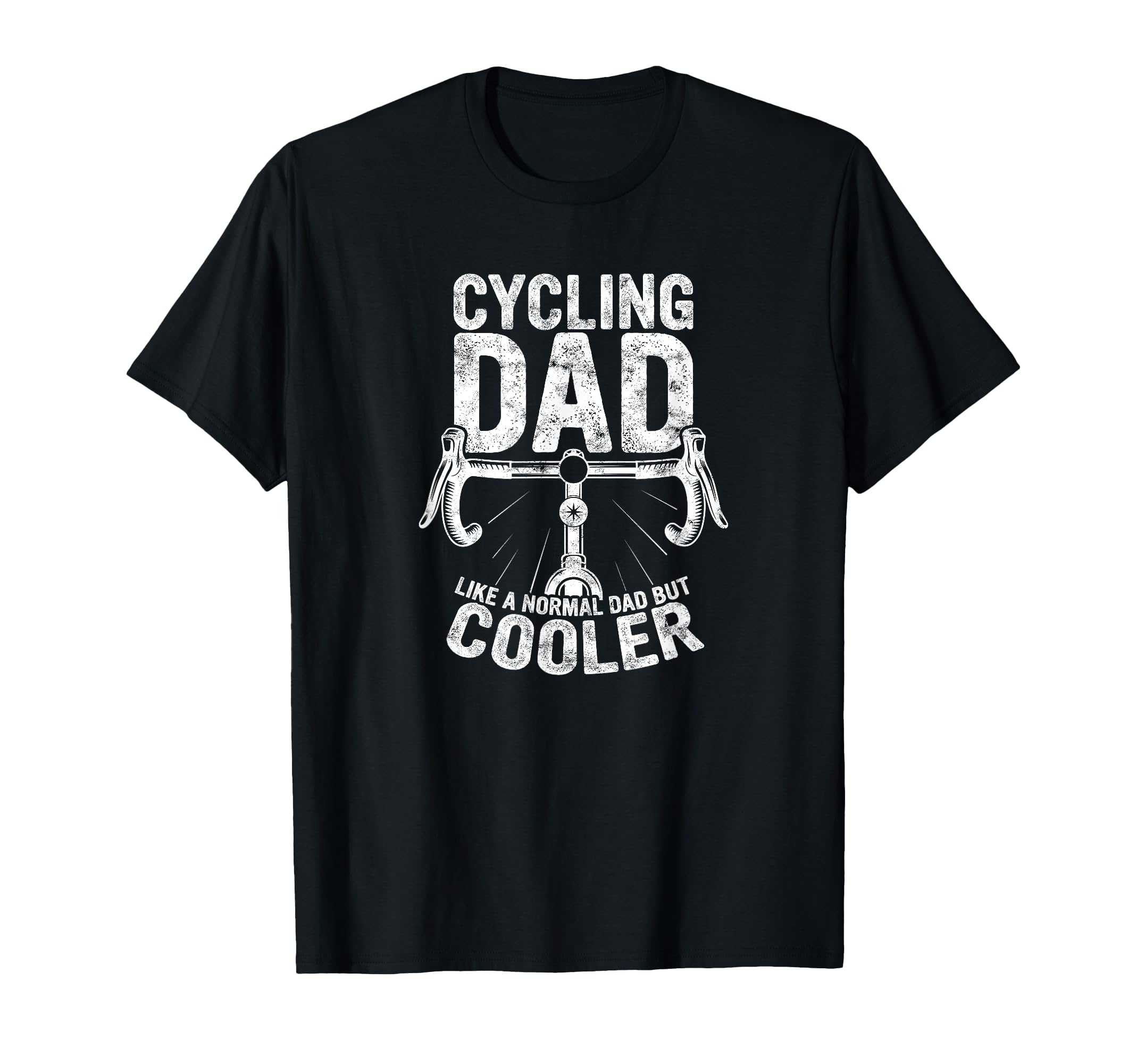 Cycling Dad Like Regular Dad But Cooler T-Shirt - Custom Art Print Unisex - T-Shirt, Sweatshirt, Hoodie