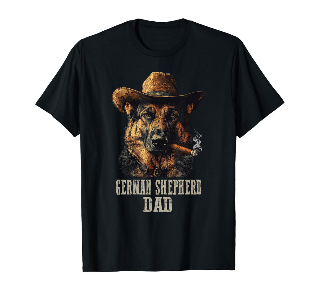 Mens German Shepherd Dog Best Dog T-Shirt - Custom Art Print for Adults - T-Shirt, Sweatshirt, Hoodie