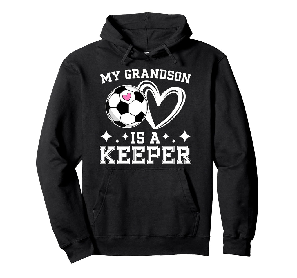 Proud Soccer Keeper Grandma Soccer Hoodie - Casual Everyday Wear Unisex - T-Shirt, Sweatshirt, Hoodie