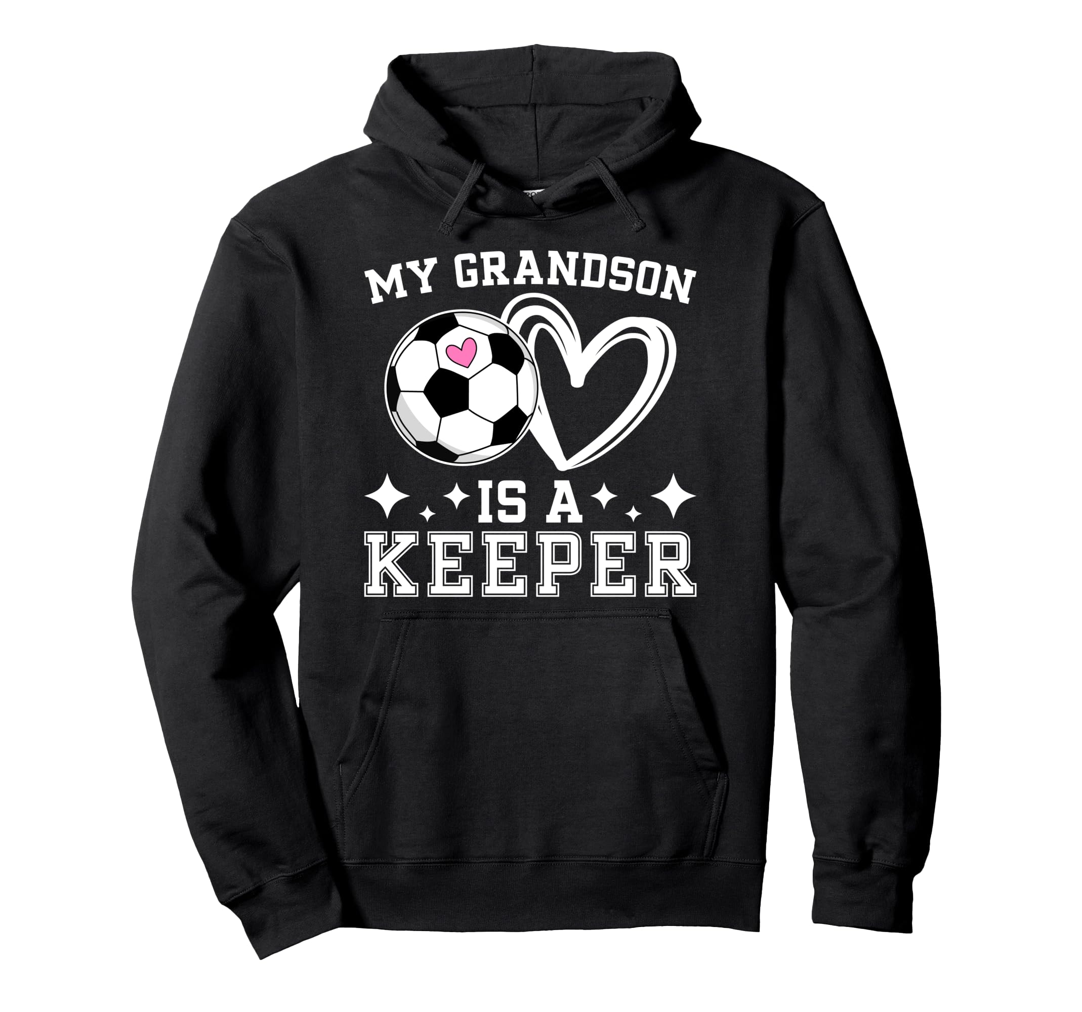 Proud Soccer Keeper Grandma Soccer Hoodie - Casual Everyday Wear Unisex - T-Shirt, Sweatshirt, Hoodie