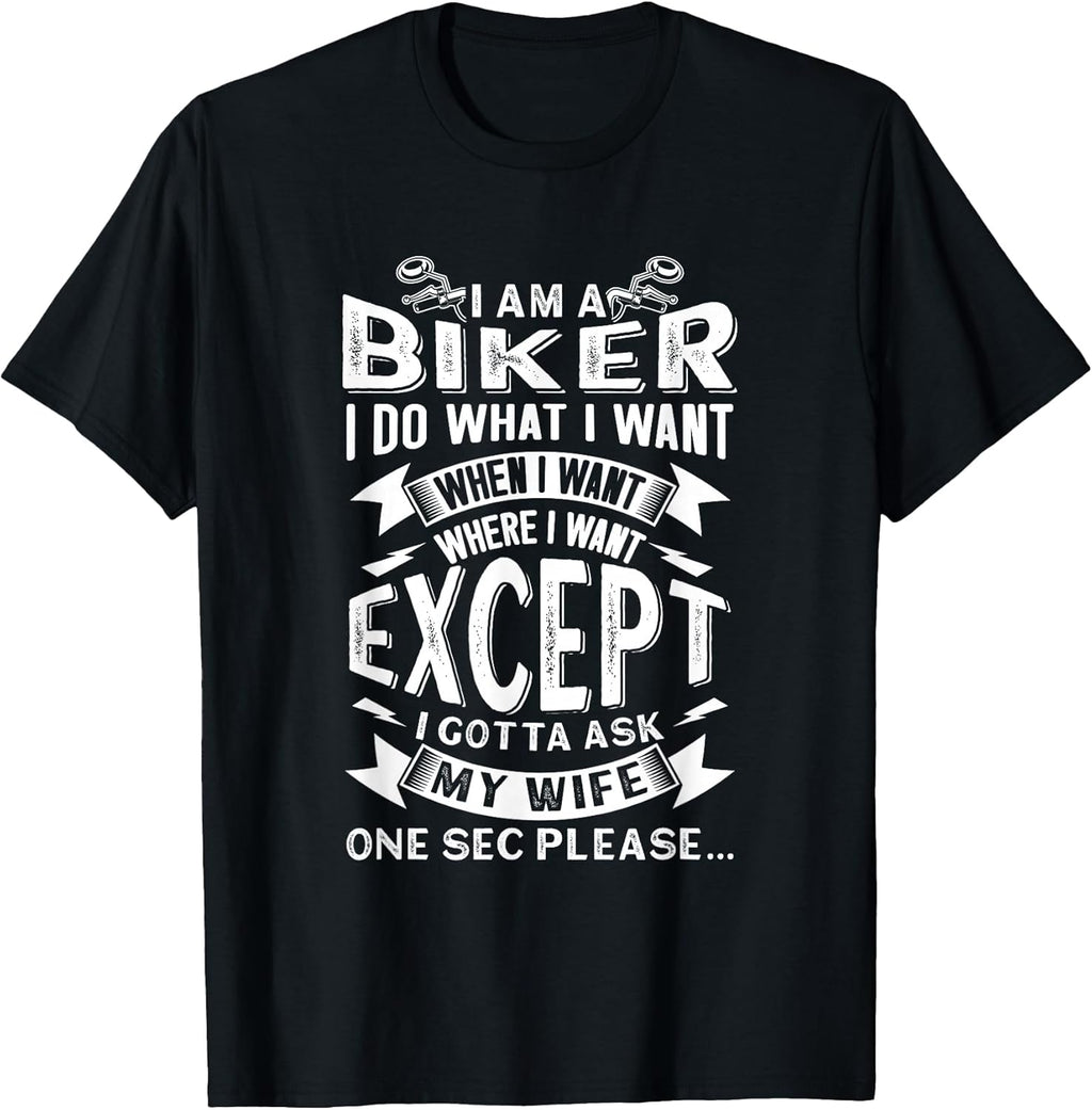 Biker Outfit Funny Motorcycle Quotes Accessories for - Adult & Kids T-Shirts, Sweatshirts & Hoodies apparel design preview 1