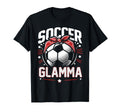 Soccer Glamma Soccer Sports Mothers Day T-Shirt - Minimalist Print Unisex - T-Shirt, Sweatshirt, Hoodie