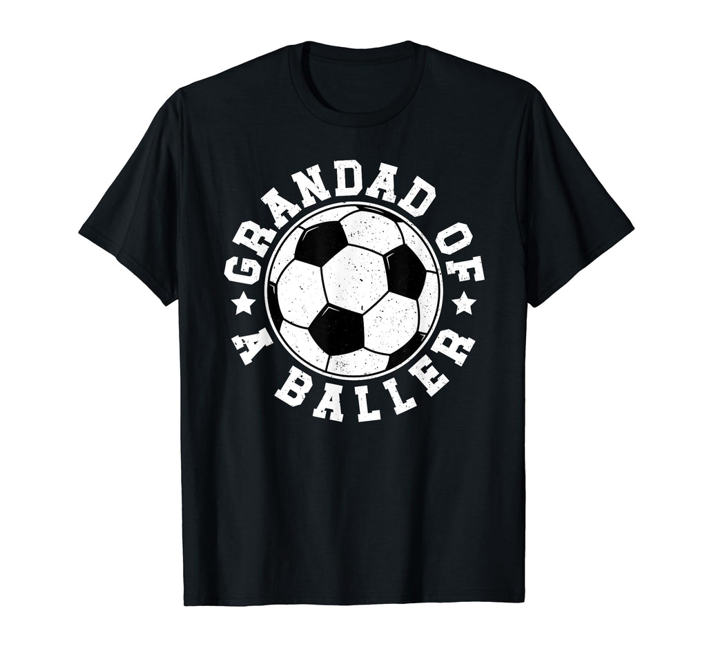 Grandad Baller Soccer Grandad Soccer T-Shirt - Novelty Apparel Unisex - T-Shirt, Sweatshirt, Hoodie