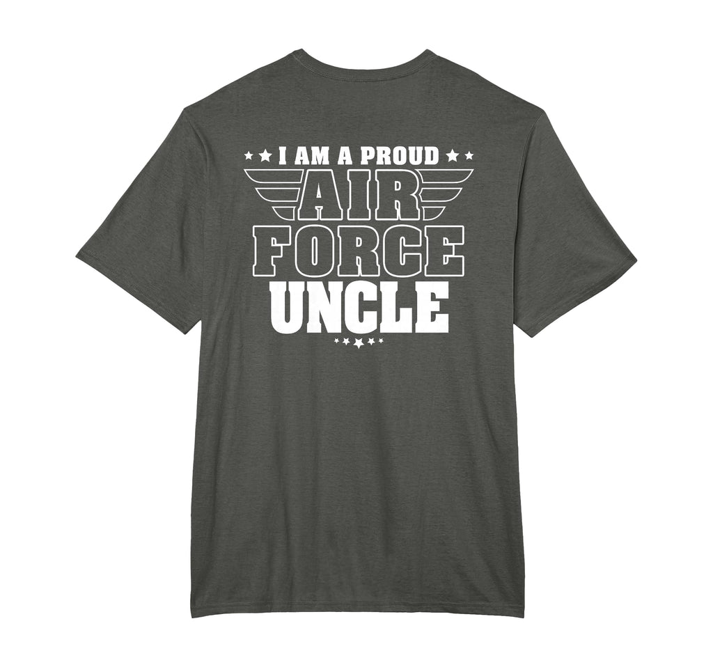 I Am Proud Air Force Uncle Patriotic T-Shirt - Streetwear Style Unisex - T-Shirt, Sweatshirt, Hoodie