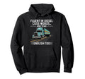 Best Truck Driver Art Dad Grandpa Joke Hoodie - Custom Art Print for Adults - T-Shirt, Sweatshirt, Hoodie