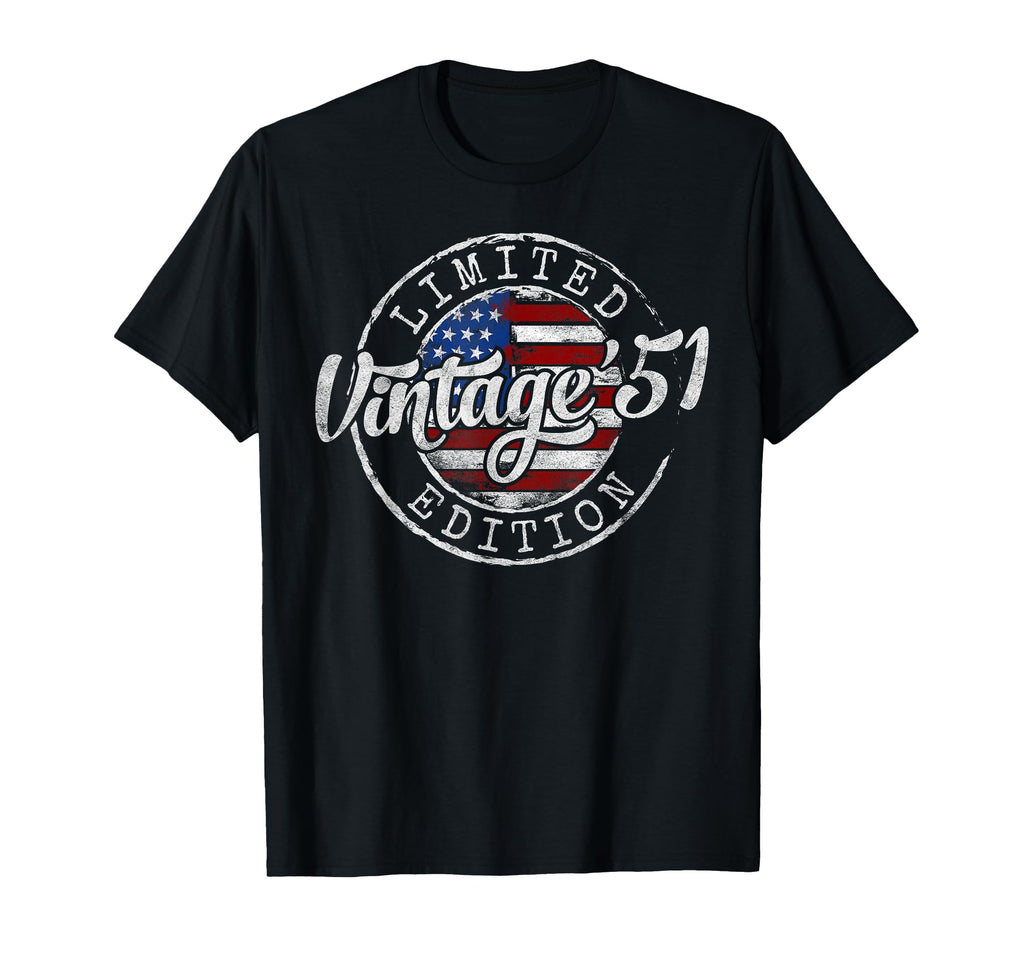 1951 Stamp 75Th Birthday Gift 75 Year T-Shirt - Trendy Graphic Men Women - T-Shirt, Sweatshirt, Hoodie