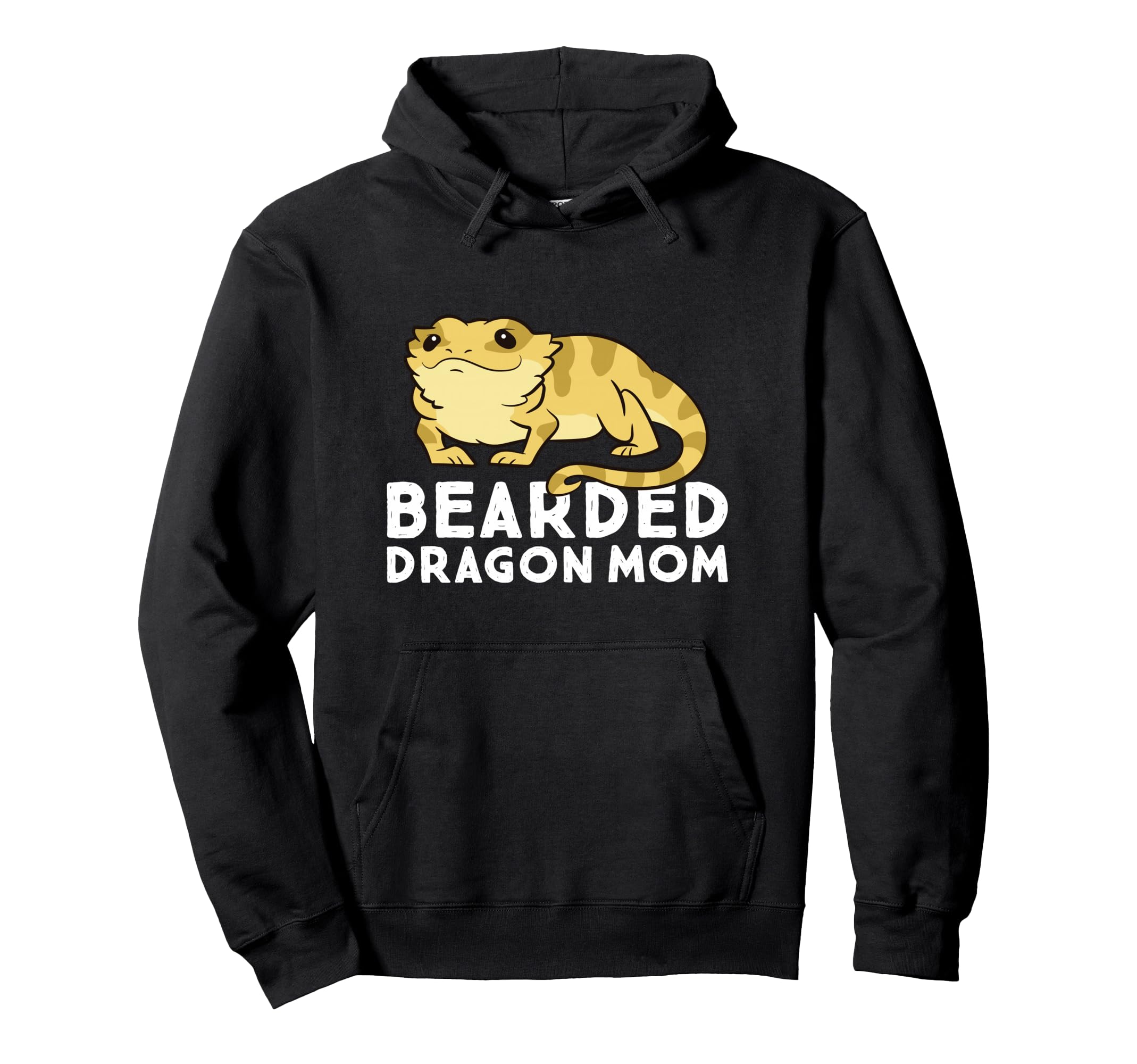 Bearded Dragon Mom Mom Bearded Dragon Hoodie - Graphic Print Men Women - T-Shirt, Sweatshirt, Hoodie