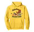 Sideline Social Club Soccer Mom Hoodie - Fun Novelty Design for Adults - T-Shirt, Sweatshirt, Hoodie