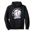 Baseball Dad My Favorite Daughter Gave Me Hoodie - Graphic Print Men Women - T-Shirt, Sweatshirt, Hoodie