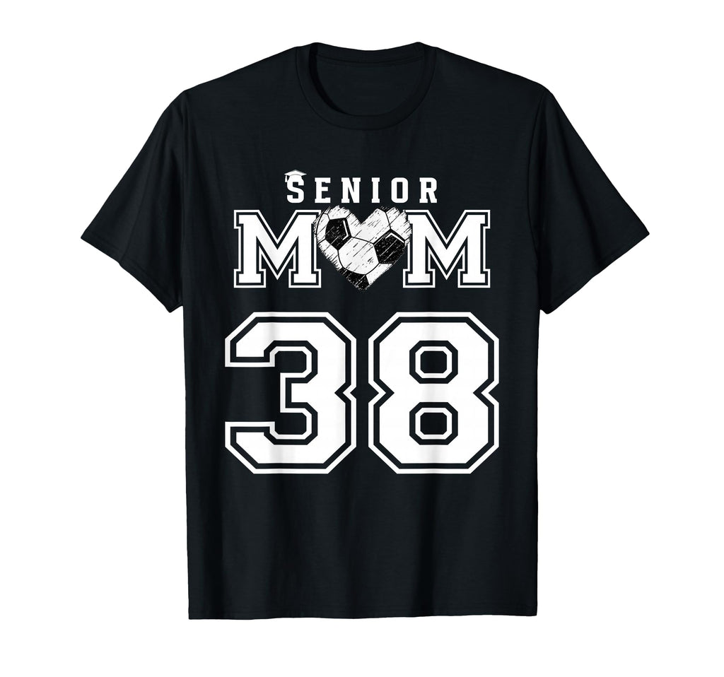 Proud Senior Soccer Mom Custom Jersey T-Shirt - Custom Art Print Unisex - T-Shirt, Sweatshirt, Hoodie