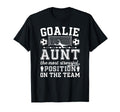 Funny Soccer Goalie Aunt Soccer T-Shirt - Minimalist Print for Adults - T-Shirt, Sweatshirt, Hoodie
