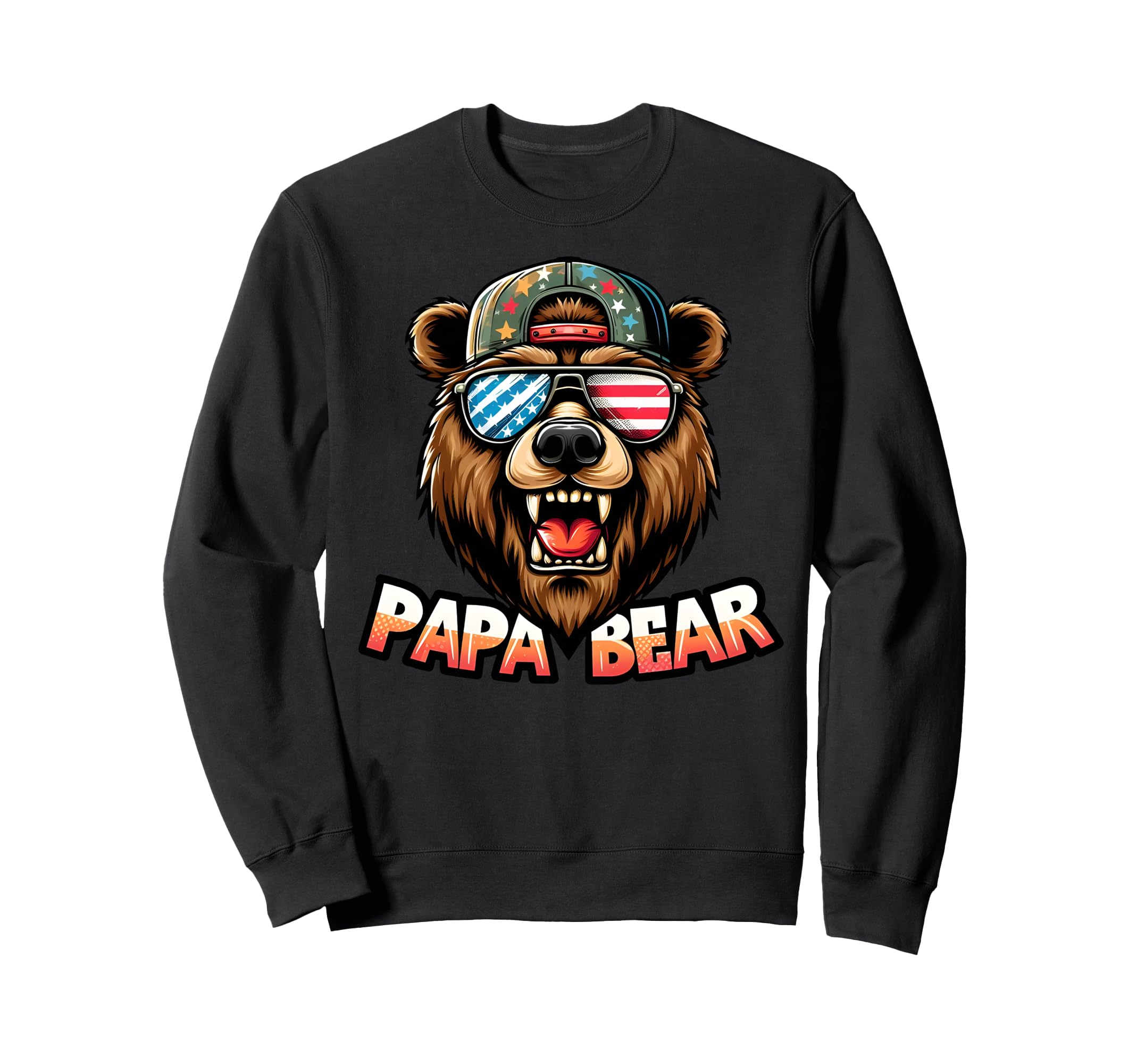 Papa Bear Gifts Funny Birthday Sweatshirt - Casual Everyday Wear Men Women - T-Shirt, Sweatshirt, Hoodie