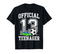 Teenager 13 Years Bday 13Th Birthday T-Shirt - Unique Graphic Men Women - T-Shirt, Sweatshirt, Hoodie