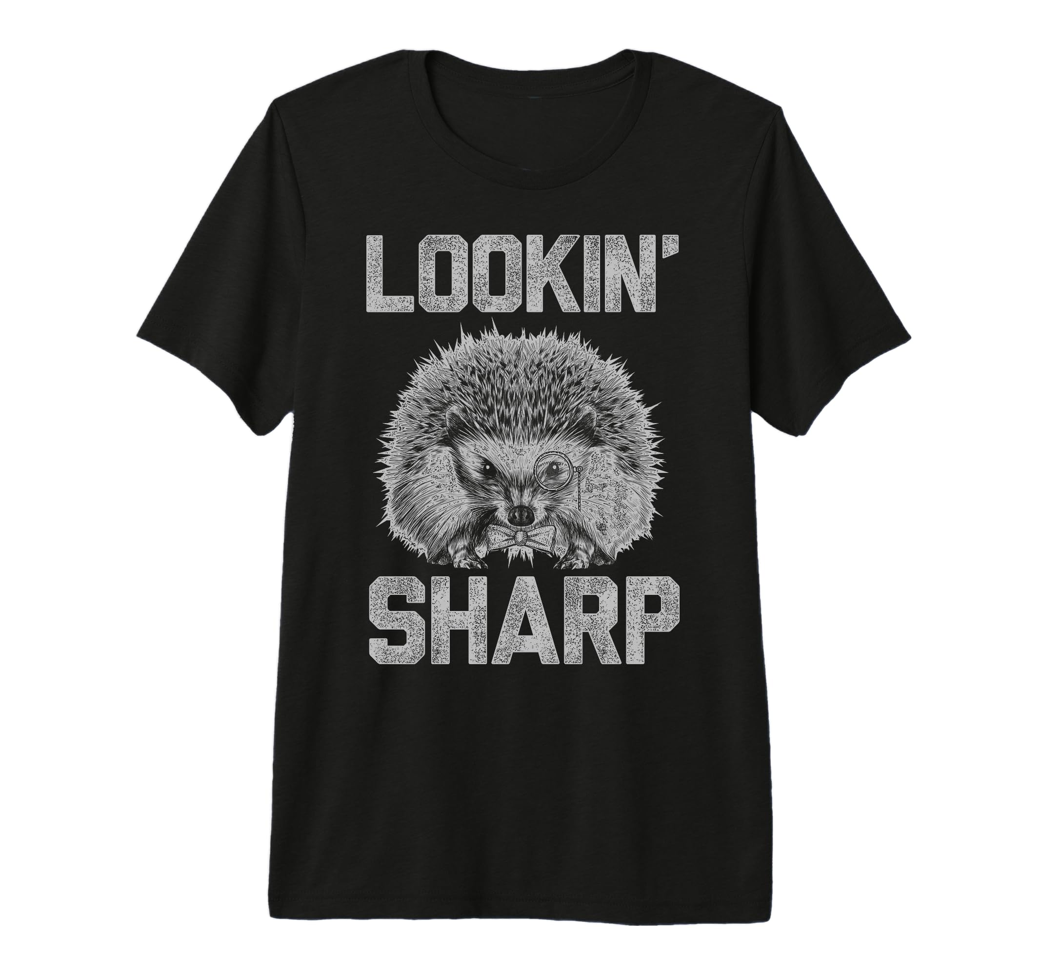 Lookin Sharp Dapper Hedgehog Dad T-Shirt - Casual Everyday Wear Unisex - T-Shirt, Sweatshirt, Hoodie
