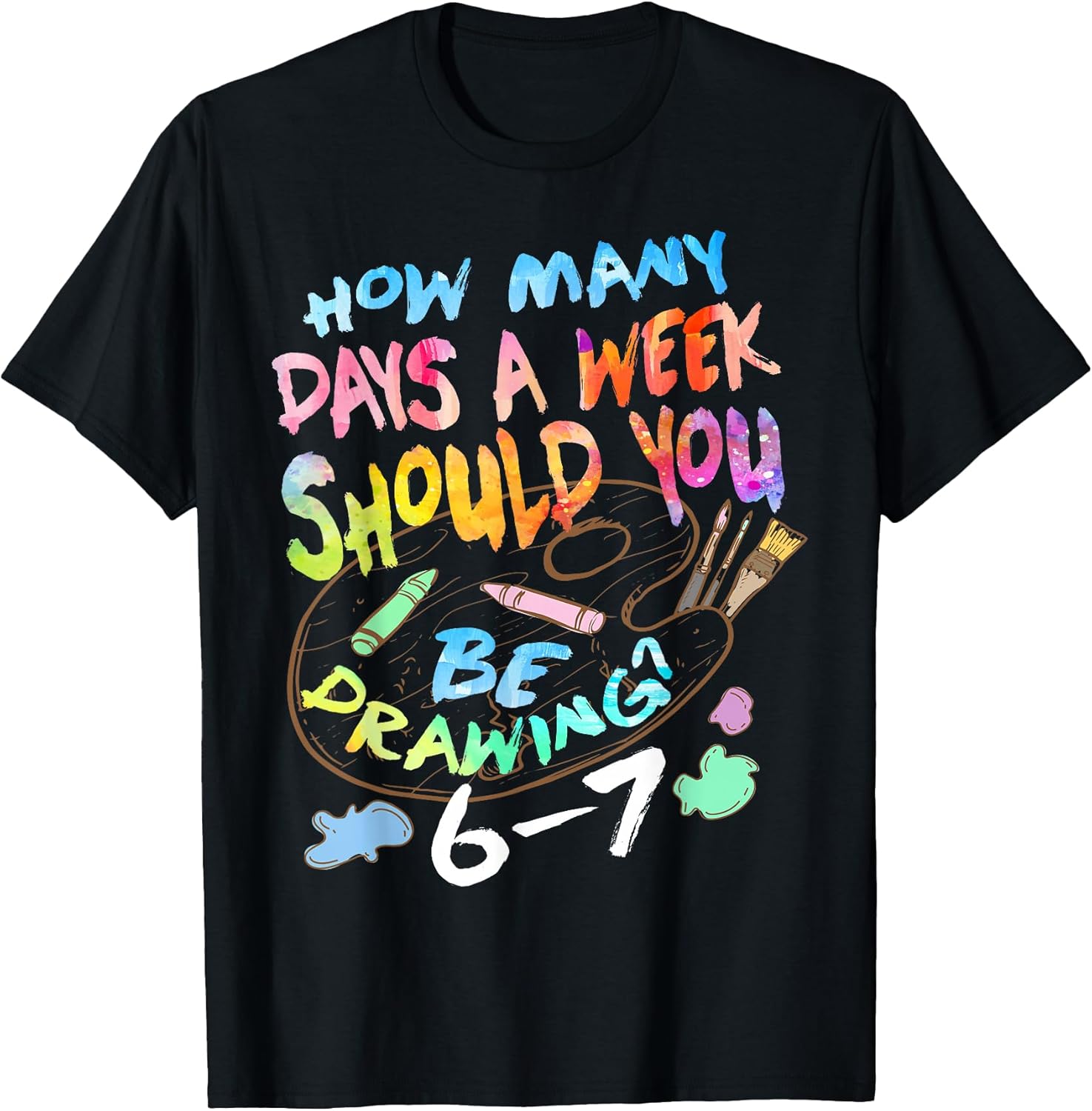 Funny Drawing Sketching Artist Art Lover Boys Girls - Adult & Kids T-Shirts, Sweatshirts & Hoodies apparel design preview 1