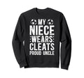 Proud Uncle Soccer Player Uncle Sweatshirt - Fun Novelty Design for Adults - T-Shirt, Sweatshirt, Hoodie