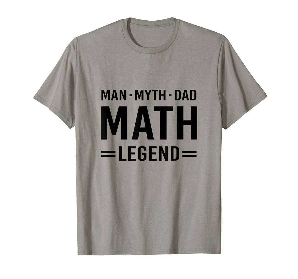 Myth Legend Dad Math T-Shirt - Minimalist Print Men Women - T-Shirt, Sweatshirt, Hoodie