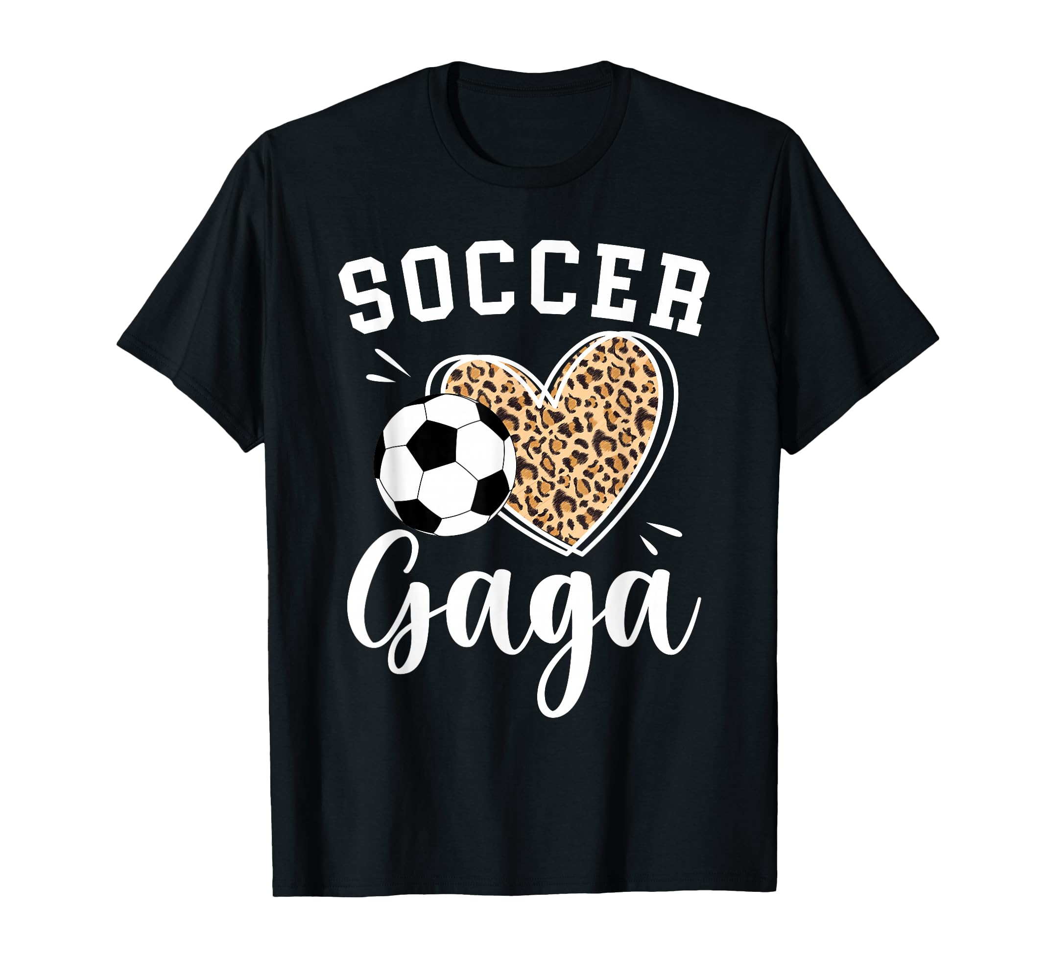 Soccer Gaga Heart Grandma Gaga T-Shirt - Custom Art Print for Adults - T-Shirt, Sweatshirt, Hoodie