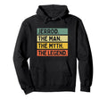 Jerrod Myth Legend Funny Personalized Hoodie - Trendy Graphic for Adults - T-Shirt, Sweatshirt, Hoodie