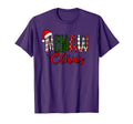 Funny Memaw Claus Santa Hat Red Plaid T-Shirt - Streetwear Style Unisex - T-Shirt, Sweatshirt, Hoodie