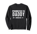 Dad Est 2024 New Daddy 2024 Father Sweatshirt - Minimalist Print Unisex - T-Shirt, Sweatshirt, Hoodie