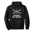 Great Nut Twister Mechanic Trucker Hoodie - Fun Novelty Design Men Women - T-Shirt, Sweatshirt, Hoodie