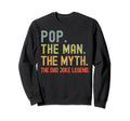 Pop Myth Dad Joke Legend Funny Sweatshirt - Custom Art Print Men Women - T-Shirt, Sweatshirt, Hoodie