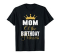 Mom Birthday Princess Party Small T-Shirt - Trendy Graphic for Adults - T-Shirt, Sweatshirt, Hoodie