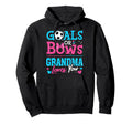 Goals Or Bows Grandma Loves You Soccer Hoodie - Minimalist Print Unisex - T-Shirt, Sweatshirt, Hoodie