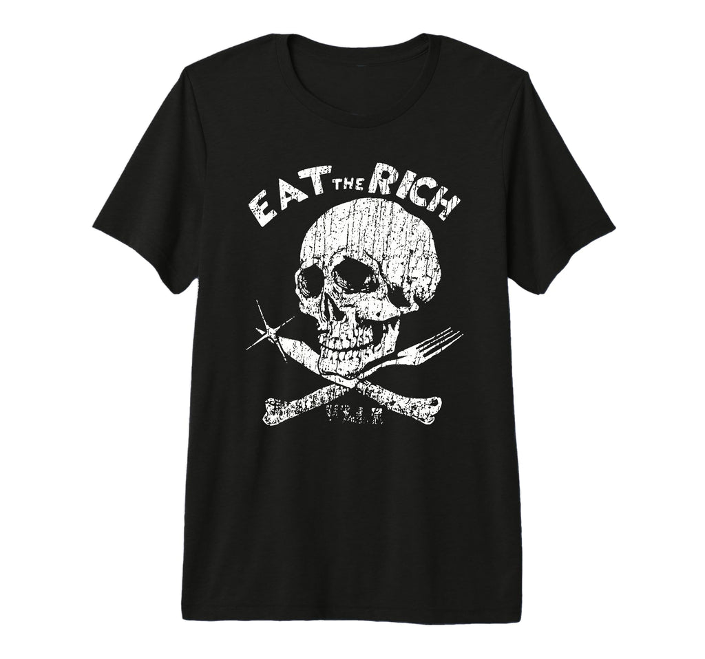 Eat Rich 1978 Skull Tri Blend T-Shirt - Unique Graphic Unisex - T-Shirt, Sweatshirt, Hoodie