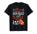 Little Brother Biggest Fan Football T-Shirt - Novelty Apparel for Adults - T-Shirt, Sweatshirt, Hoodie