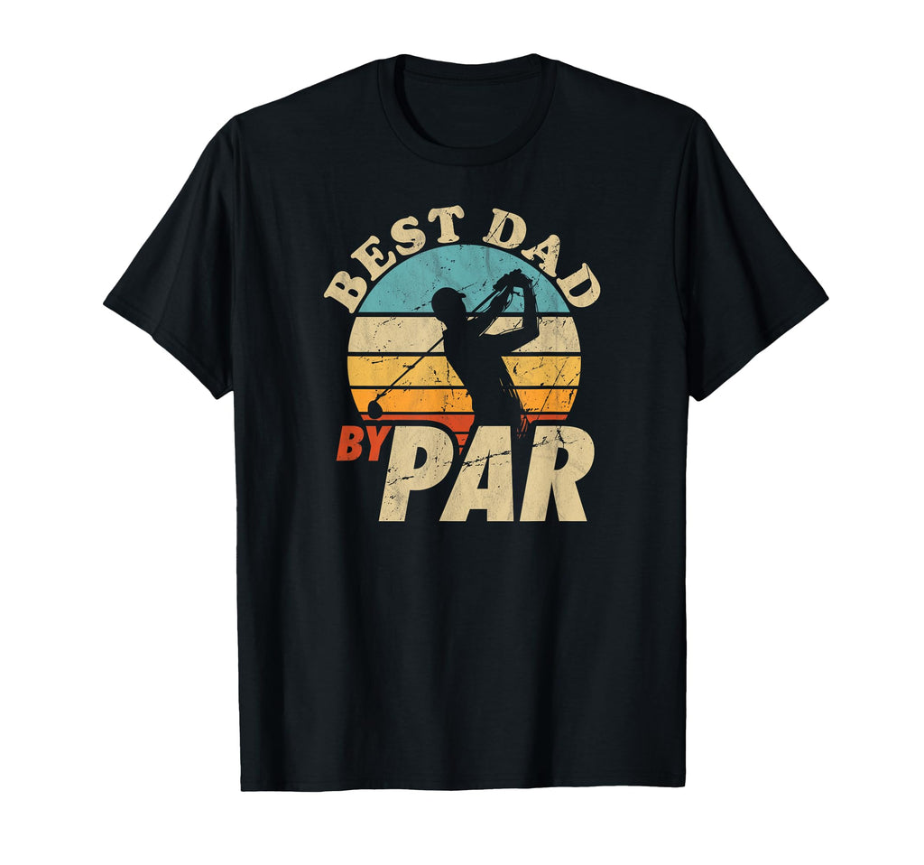 Best Dad Par Funny Mens Golfing Dad T-Shirt - Minimalist Print Men Women - T-Shirt, Sweatshirt, Hoodie