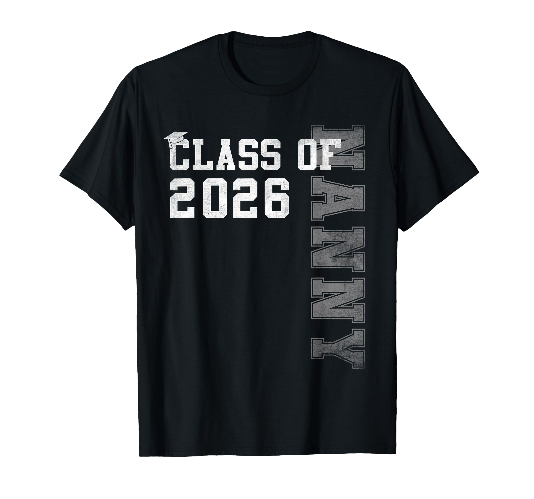 Proud Nanny 2026 Graduate Grad Senior T-Shirt - Trendy Graphic for Adults - T-Shirt, Sweatshirt, Hoodie