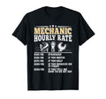 Mechanic Hourly Rate Funny Mechanic Auto T-Shirt - Graphic Print Men Women - T-Shirt, Sweatshirt, Hoodie