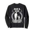 Dad And Son Matching Outfits Fathers Sweatshirt - Trendy Graphic Men Women - T-Shirt, Sweatshirt, Hoodie
