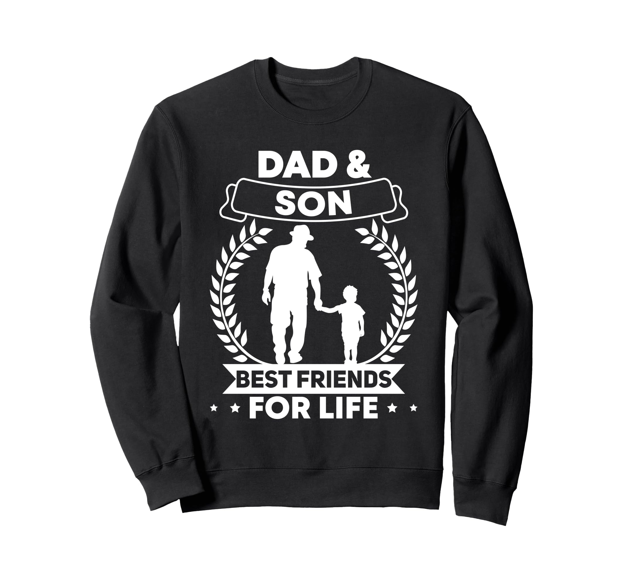Dad And Son Matching Outfits Fathers Sweatshirt - Trendy Graphic Men Women - T-Shirt, Sweatshirt, Hoodie