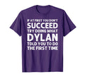 Dylan Gift Name Personalized T-Shirt - Casual Everyday Wear for Adults - T-Shirt, Sweatshirt, Hoodie