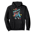 Rad Dad Bear 80S Funny Gift Dads Hoodie - Custom Art Print Men Women - T-Shirt, Sweatshirt, Hoodie