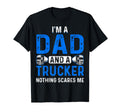 Mens Funny Trucker Dad Fathers Day T-Shirt - Aesthetic Graphic Men Women - T-Shirt, Sweatshirt, Hoodie