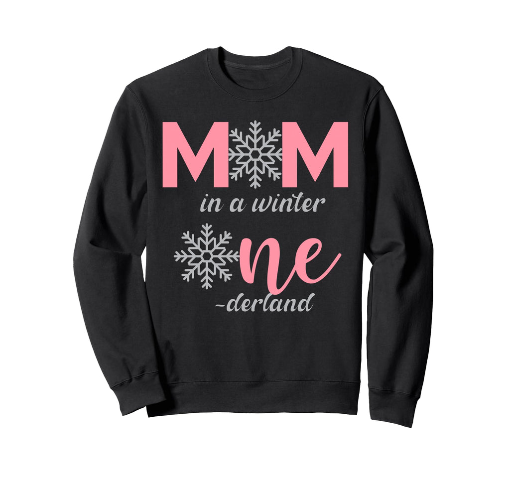 Mom Birthday Winter Onederland 1St Sweatshirt - Fun Novelty Design Unisex - T-Shirt, Sweatshirt, Hoodie