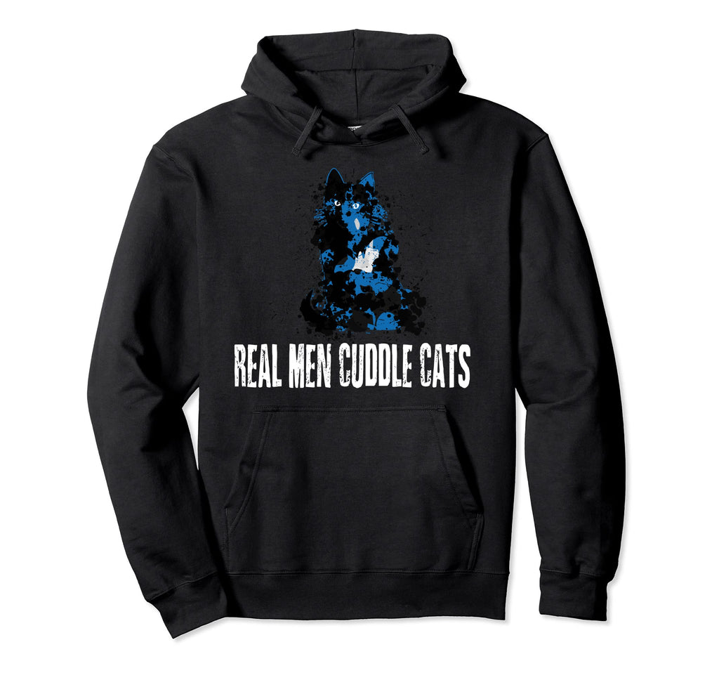 Real Cuddle Cats Mens Cat Daddy Hoodie - Casual Everyday Wear for Adults - T-Shirt, Sweatshirt, Hoodie