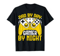 Dad Day Gamer Night Video Gamer Dad T-Shirt - Aesthetic Graphic Unisex - T-Shirt, Sweatshirt, Hoodie